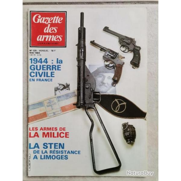 Ouvrage La Gazette des Armes no 129
