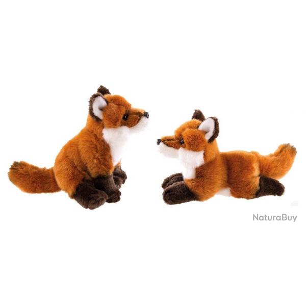 Peluche couple de renards