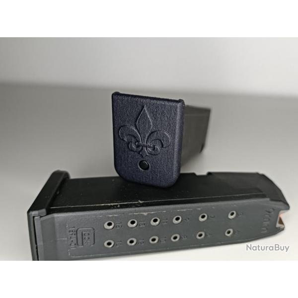 Talon de Chargeur pour Glock avec la fleur de lys