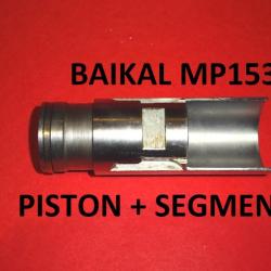 piston + segment fusil BAIKAL MP 153 MP153 - VENDU PAR JEPERCUTE (a7147)