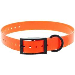 Sangle collier 2.5 x 65 cm Xtreme Canihunt polyuréthane Orange