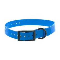 Sangle collier 2.5 x 65 cm Xtreme Canihunt polyuréthane Bleu