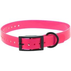 Sangle collier 2.5 x 65 cm Xtreme Canihunt polyuréthane Rose