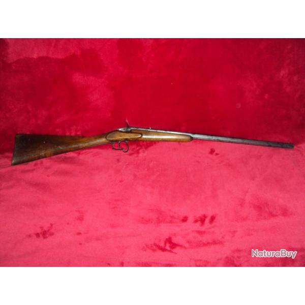 ancienne carabine de jardin salon 6 mm Flobert objet collection arme catgorie D