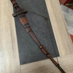 épée artisanale touareg