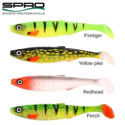 Leurre souple SPRO Ripple Profighter Shad 14cm Firetiger