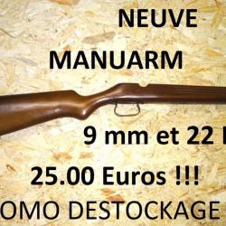 crosse NEUVE carabine MANUARM 12 mm MANUARM 22 LR à 25.00 Euro !!!! -VENDU PAR JEPERCUTE (b12993)