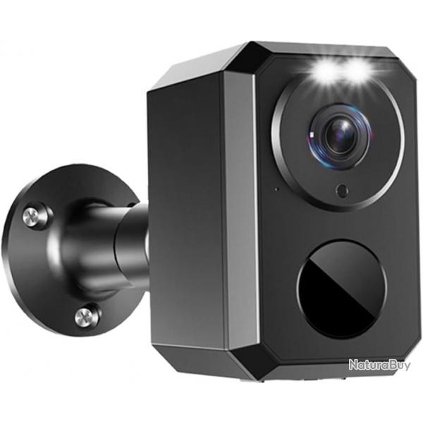 Camra Surveillance WiFi Extrieure Camra IP Vision Nocturne 30m Dtection Humaine NOIR