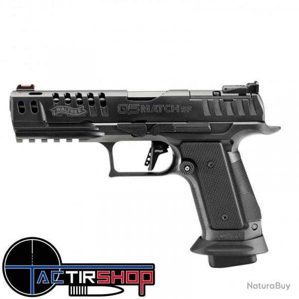 Pistolet WALTHER Q5 MATCH SF BLACK RIBBON Cal 9X19, 18 Coups