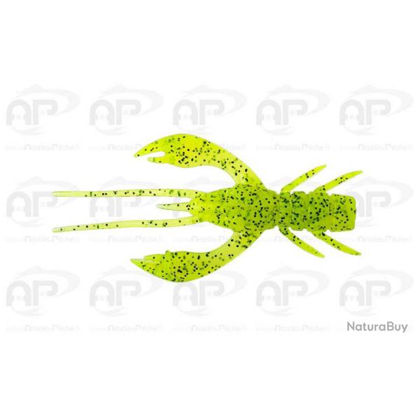 Fish Up Real craw Chartreuse Black 2'' 7