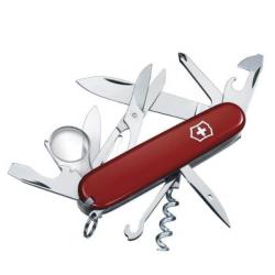 1.6703 couteau suisse Victorinox Explorer rouge avec loupe