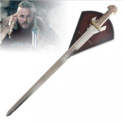 Epée de "Ragnar Lothbrok" avec support mural