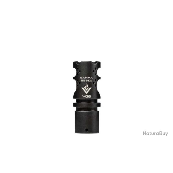 Frein de bouche noir 5.56mm 1/2x28 Aero Precision Gamma