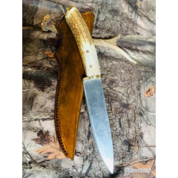 couteau de chasse artisanal forg / 2