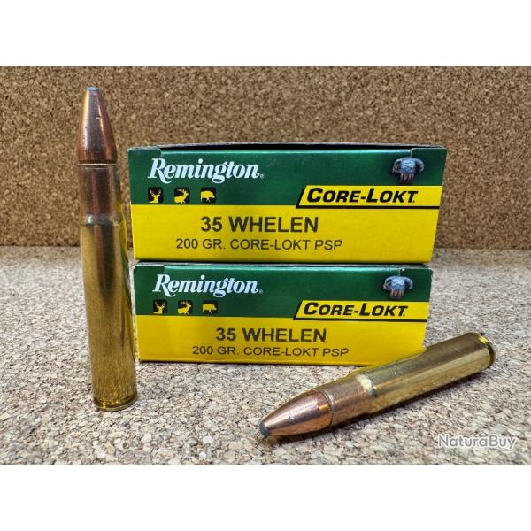 2 BOITES, 40MUNITIONS CARTOUCHES REMINGTON CAL 35 WHELEN 200 GR PSP en Stock !!!