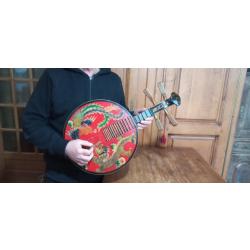 Yueqin luth banjo Chinois ancien guitare lune