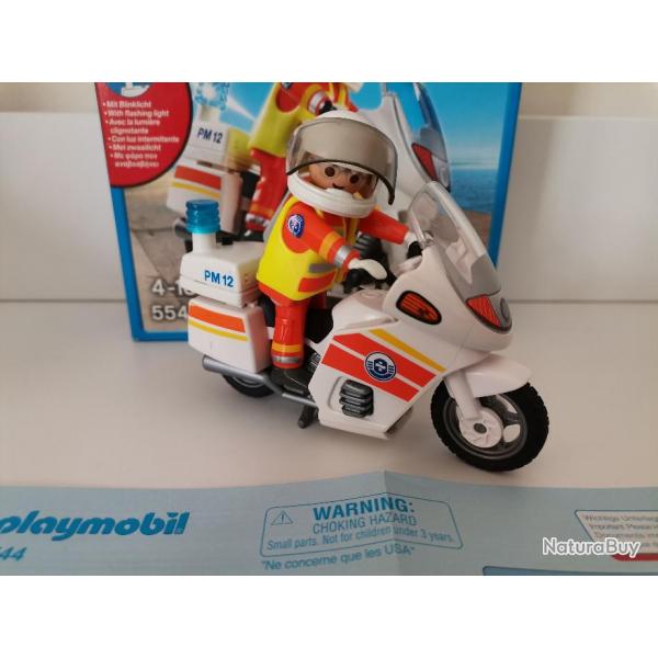 Playmobil Moto Secours rfrence numro 5544