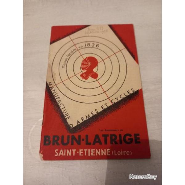 Catalogue brun-latrige saint-etienne 1938