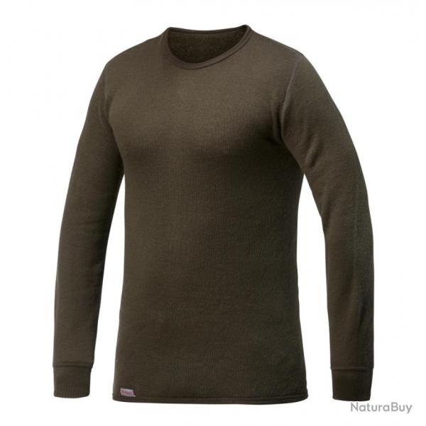 T-Shirt Crewneck 200 woolpower S Pine Green