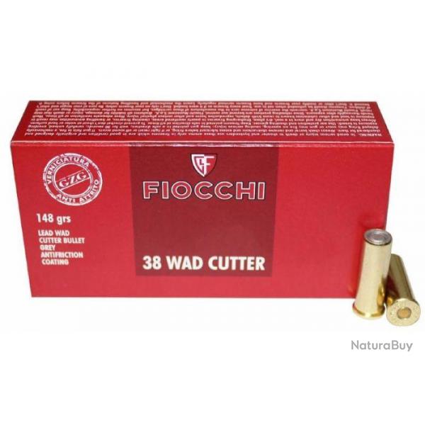 FIOCCHI - Cartouche C.38SP LWC 148gr(x50)