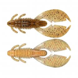 Leurre Souple Reins Ax Craw Mini 5cm B09 - Smoke Mustard