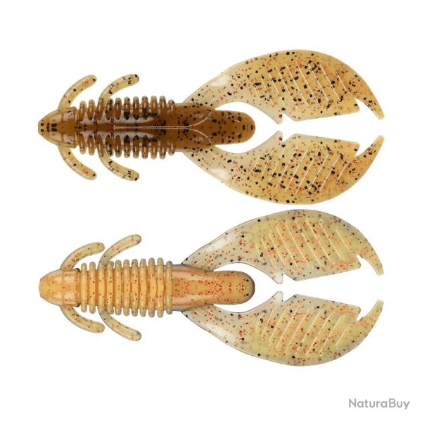 Leurre Souple Reins Ax Craw Mini 5cm B09 - Smoke Mustard