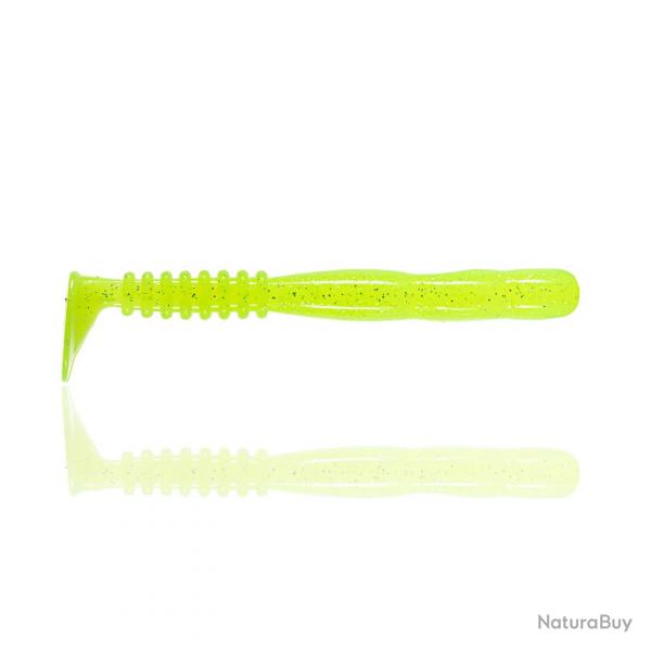 Leurre Souple Reins Fat Rockvibe 3,25" - 8,5cm 8,5cm 129 - Glow Chart Silver par 6