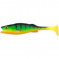 Leurre Souple LMAB Barsch Kofi Perch Shad 9cm 9cm Firetiger