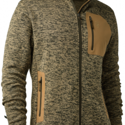 Veste Sarek tricotée Beige DEERHUNTER