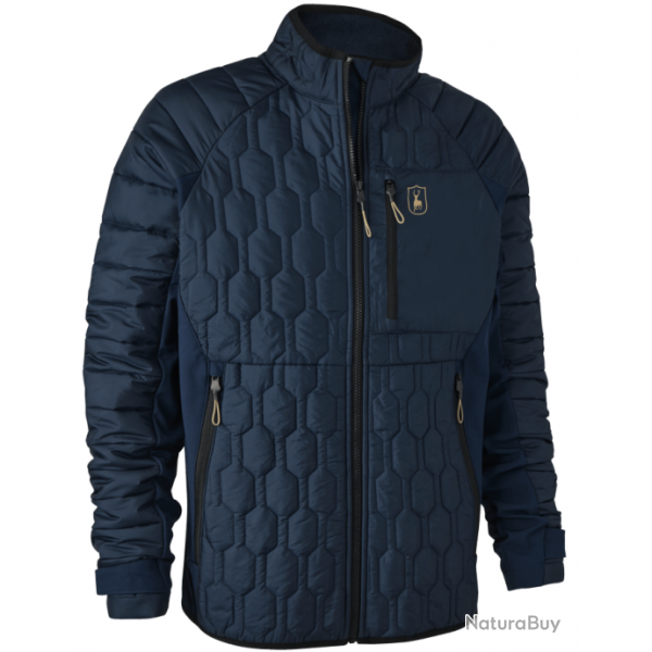 Veste Mossdale Quilted bleu Deerhunter