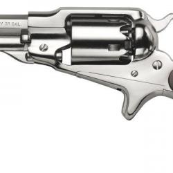 Revolver PIETTA Remington 1863 New Pocket - Cal. 31 - Canon 3,5'' Nickel