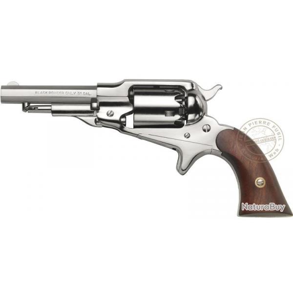 Revolver PIETTA Remington 1863 New Pocket - Cal. 31 - Canon 3,5'' Nickel