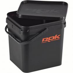 Seau Carre 17L Noir Rok