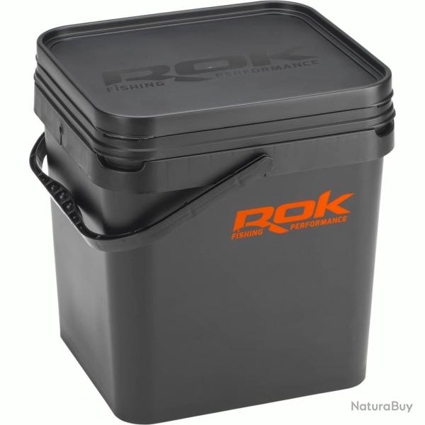 Kit : Seau 17L Noir + Cuvette Intgre Rok