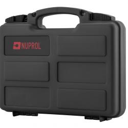 MALETTE ARME DE POING NOIR NUPROL 31X25X8 MOUSSE PREDECOUPEE