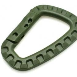 Mousqueton tactique kaki x1