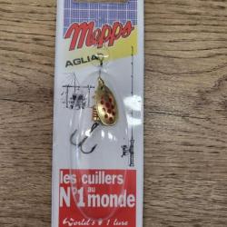 CUILLER TRUITE MEPPS AGLIA N1 OR POINTS ROUGES/1 PIECE