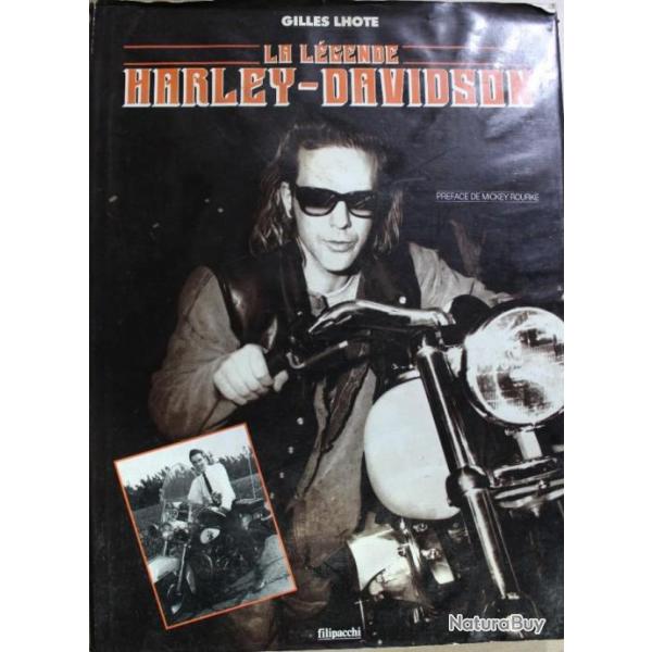 Album La Lgende Harley-Davidson de Gilles Lhote