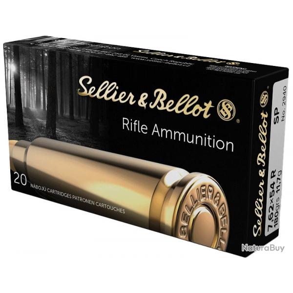 Balles Sellier & Bellot Soft Point - Cal. 7.62x54 R