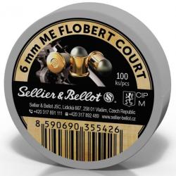 Balles Sellier & Bellot  Lead Round Nose - Cal. 6mm Flobert