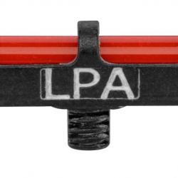 Guidon Fibre Optique Europ-Arm Rouge LPA - 2.6mm