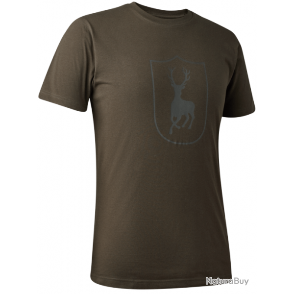 Tee shirt  manches courtes logo Deerhunter