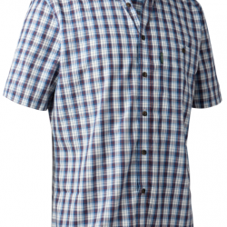 Chemise Jeff manches courtes bleu Deerhunter-41/42