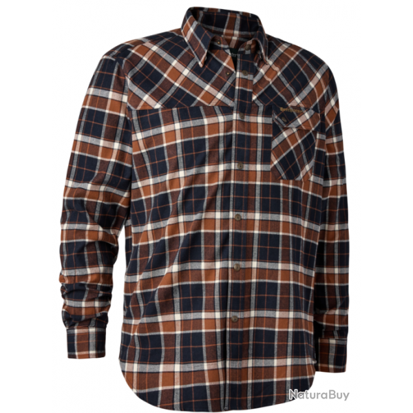 Chemise Landon bleu Deerhunter-39/40