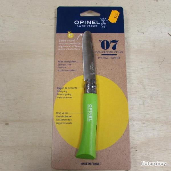 Couteau Opinel bout rond 07