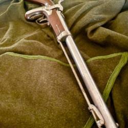 Pistolet carabine de cavalerie 17mm type Delvigne par Lesoinne & Pirlot à Liège Guerre de Crimée