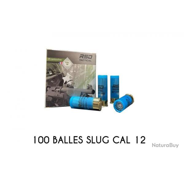 100 BALLES SLUG CAL 12 jocker RSD TACTICAL 