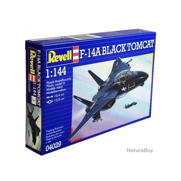 Maquette  monter - F-14A black tomcat 1/144 | Revell (0000 3382)