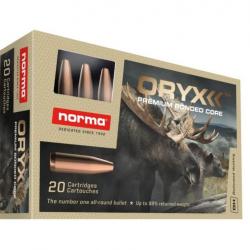3 boites de NORMA 7x65r oryx en 170 gr