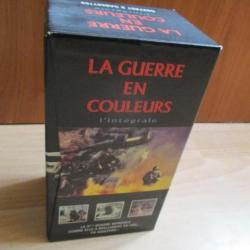 Coffret VHS La guerre en couleurs